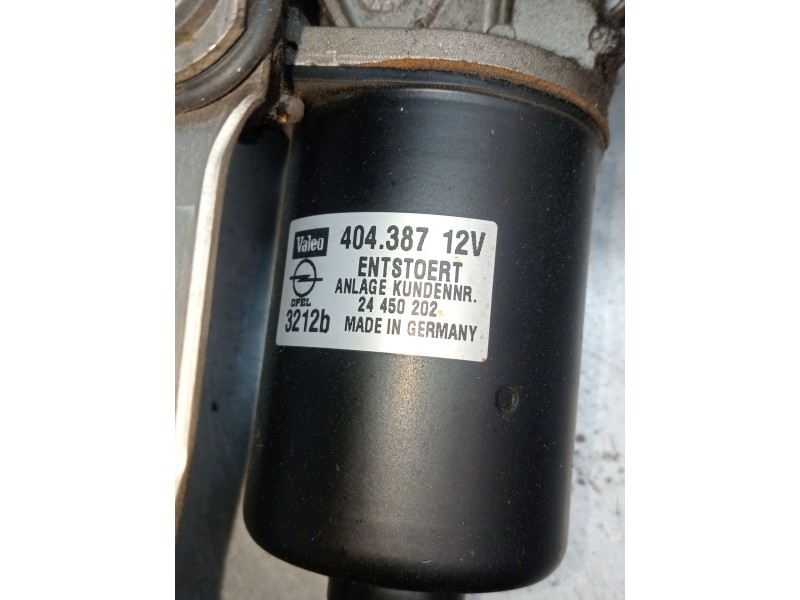 Recambio de motor limpia delantero para opel astra g hatchback (t98) 1.8 16v (f08, f48) referencia OEM IAM 404387 24450202 