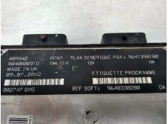 Recambio de centralita motor uce para citroen xsara berlina 1.9d premier referencia OEM IAM R04080031D 9641390180 9648330280 809 2
