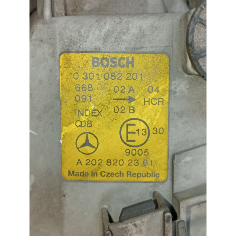 Recambio de faro izquierdo para mercedes-benz clase c (w202) c 180 (202.018) referencia OEM IAM 0301082201 A2028202361 