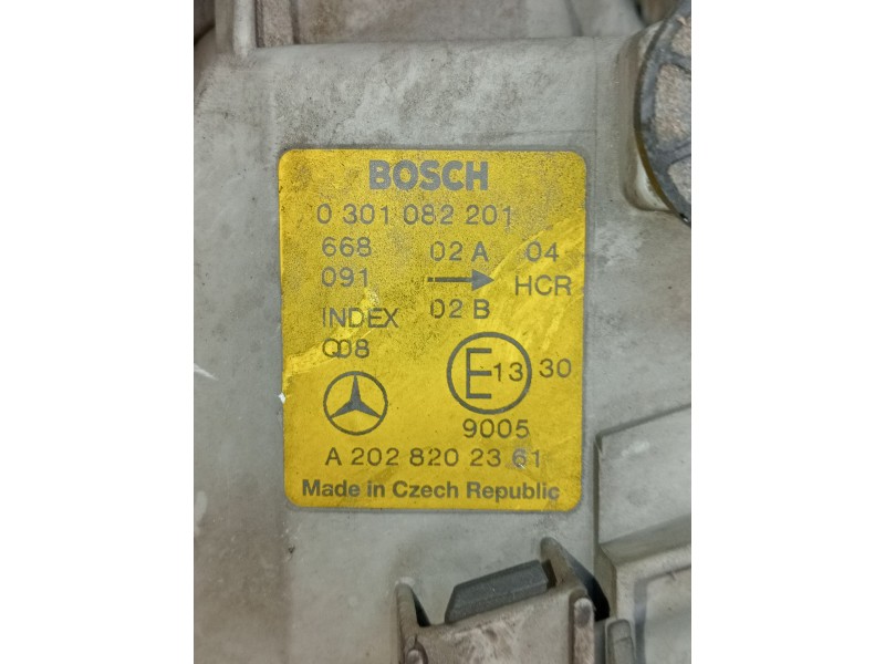 Recambio de faro izquierdo para mercedes-benz clase c (w202) c 180 (202.018) referencia OEM IAM 0301082201 A2028202361 