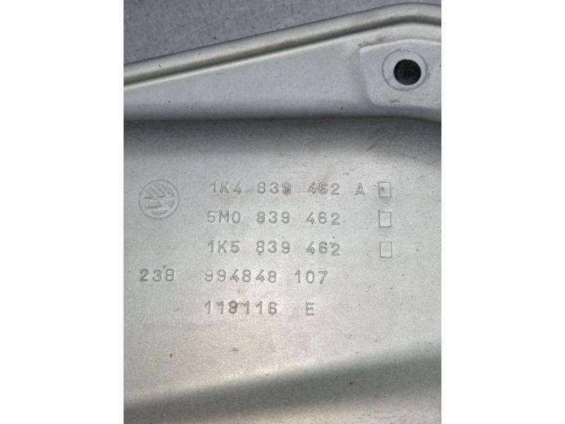 Recambio de elevalunas trasero derecho para volkswagen golf v berlina (1k1) gt sport referencia OEM IAM 1K4839462A 5M0839462 1K5