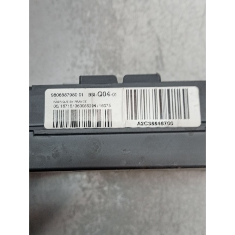 Recambio de caja reles / fusibles para citroën c4 ii (nc_) 1.6 bluehdi 100 referencia OEM IAM 980668798001 BSIQ0401 A2C38848700