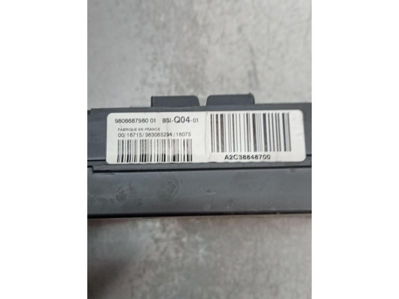 Recambio de caja reles / fusibles para citroën c4 ii (nc_) 1.6 bluehdi 100 referencia OEM IAM 980668798001 BSIQ0401 A2C38848700