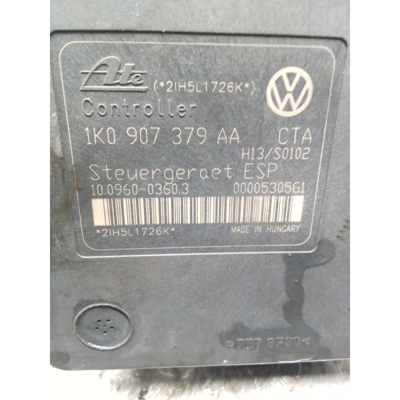 Recambio de abs para seat leon (1p1) 2.0 tdi 16v referencia OEM IAM 1K0614517AA 10820602214 1K0907379AA 10096003603 ATE
