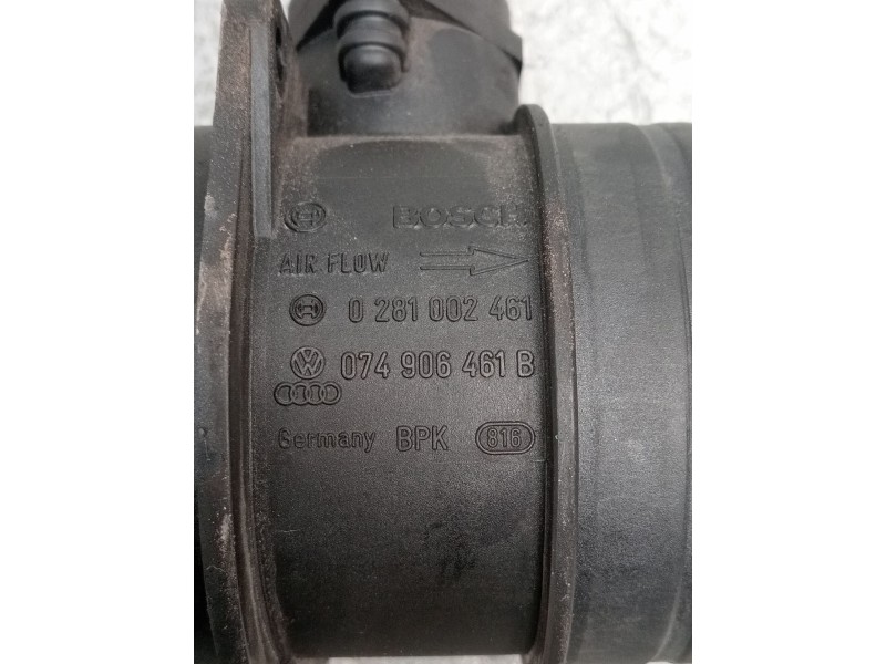 Recambio de caudalimetro para seat altea xl (5p5, 5p8) 2.0 tdi 16v referencia OEM IAM 0261002461 074906461B 