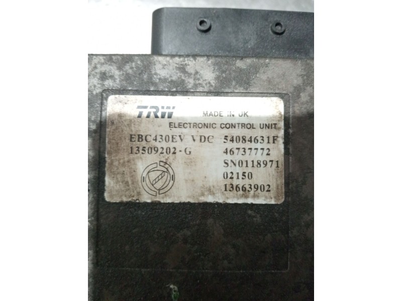 Recambio de abs para lancia thesis (841_) 2.4 jtd (841axd1b02) referencia OEM IAM 13663902 54084631F 13509202