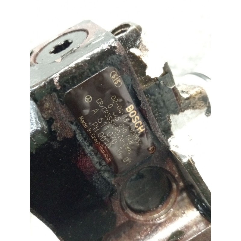 Recambio de bomba inyeccion para mercedes-benz clase e (w211) e 270 cdi (211.016) referencia OEM IAM A6110701401 0445010048 BOSC