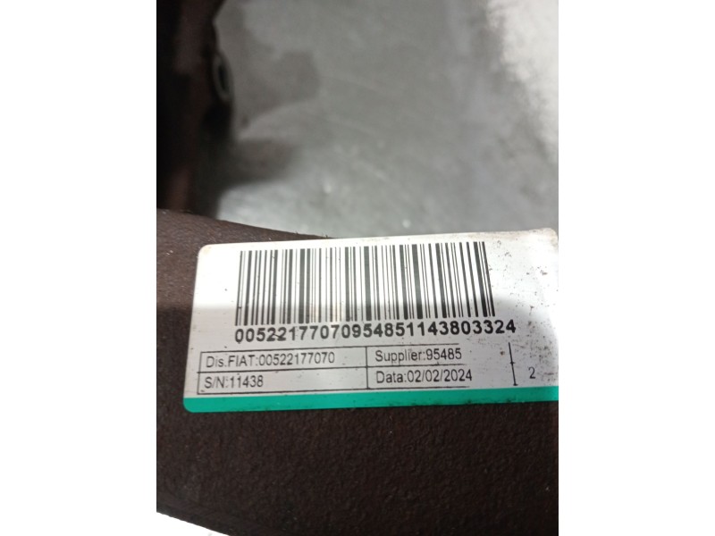 Recambio de mangueta delantera derecha para fiat ducato caja cerrada 33 (06.2006 =>) referencia OEM IAM 00522177070  