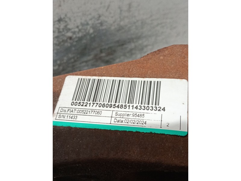 Recambio de mangueta delantera izquierda para fiat ducato caja cerrada 33 (06.2006 =>) referencia OEM IAM 00522177060  
