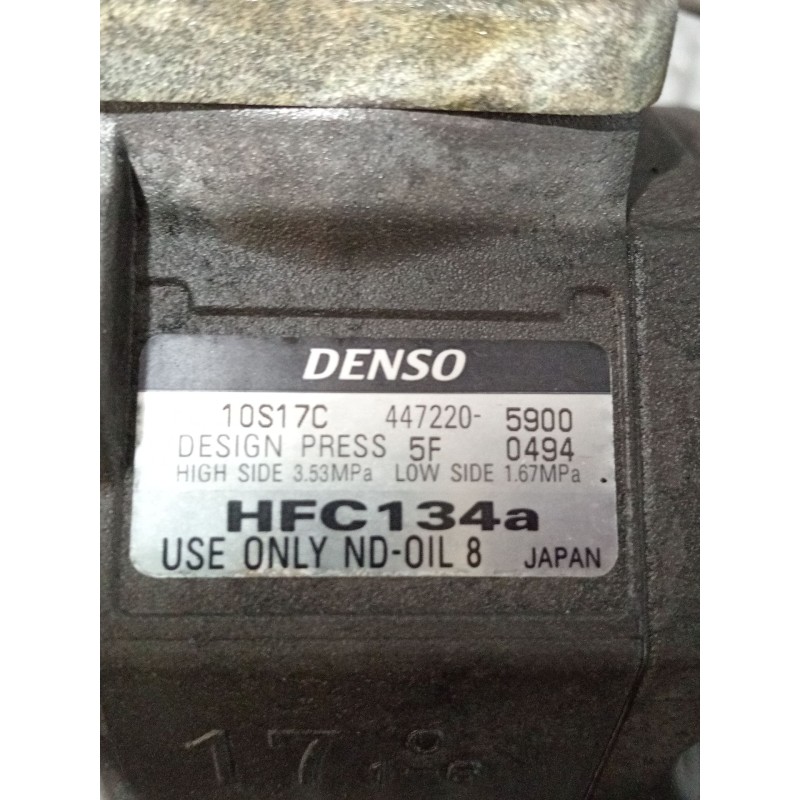 Recambio de compresor aire acondicionado para honda accord vii (cl, cn) 2.2 i-ctdi (cn1) referencia OEM IAM 4472205900  
