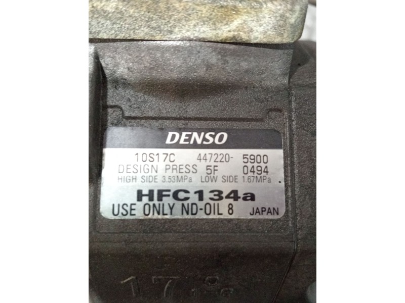 Recambio de compresor aire acondicionado para honda accord vii (cl, cn) 2.2 i-ctdi (cn1) referencia OEM IAM 4472205900  