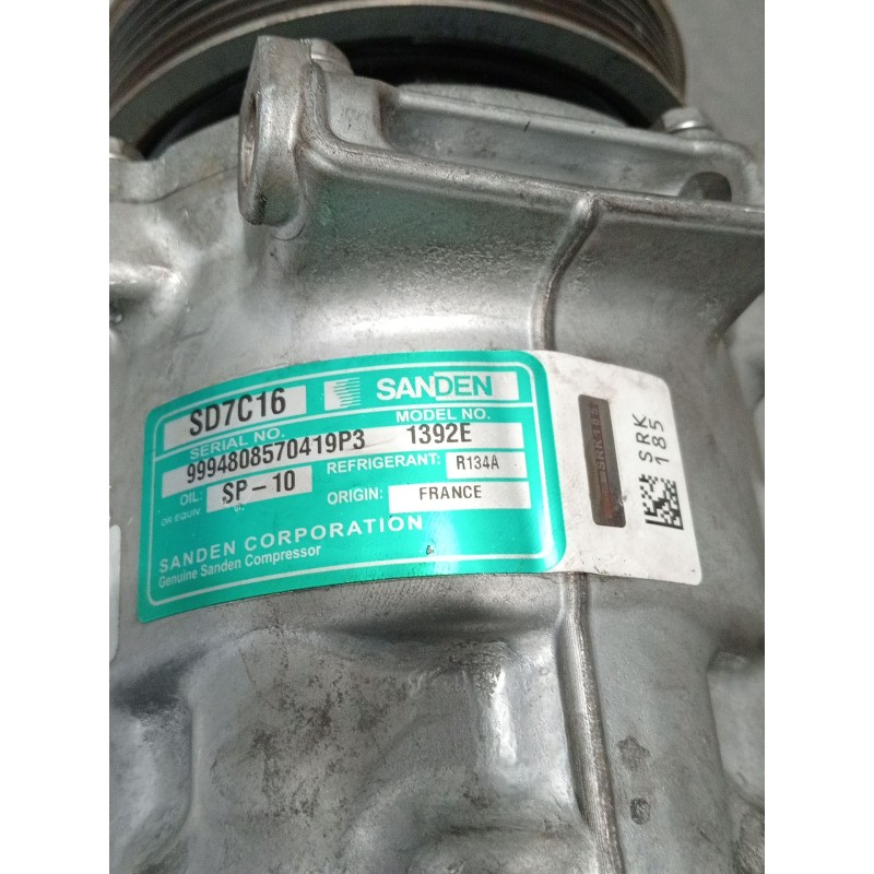 Recambio de compresor aire acondicionado para citroën c5 ii (rc_) 2.0 hdi (rcrhrh) referencia OEM IAM SD7C16 351316381 