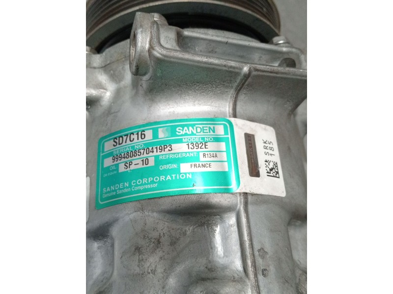 Recambio de compresor aire acondicionado para citroën c5 ii (rc_) 2.0 hdi (rcrhrh) referencia OEM IAM SD7C16 351316381 