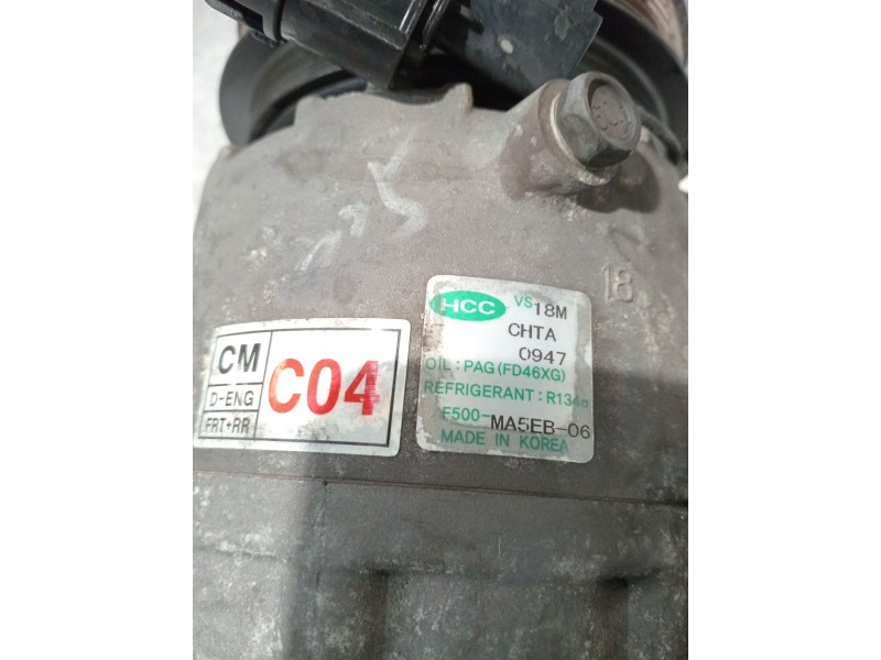 Recambio de compresor aire acondicionado para hyundai santa fé ii (cm) 2.2 crdi referencia OEM IAM F500MA5EB06  