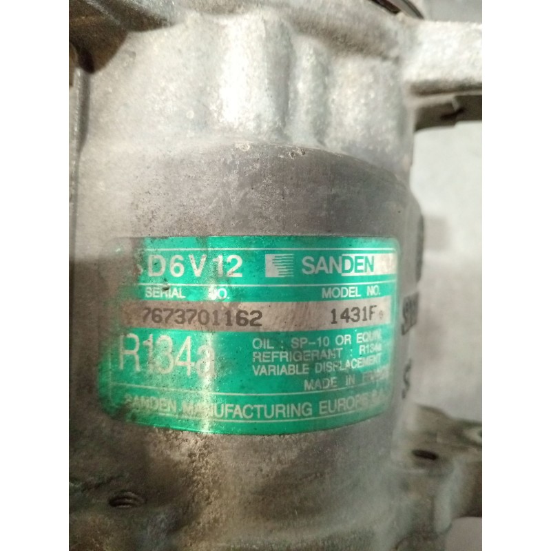 Recambio de compresor aire acondicionado para peugeot 306 (7b, n3, n5) 1.6 referencia OEM IAM 1431F  