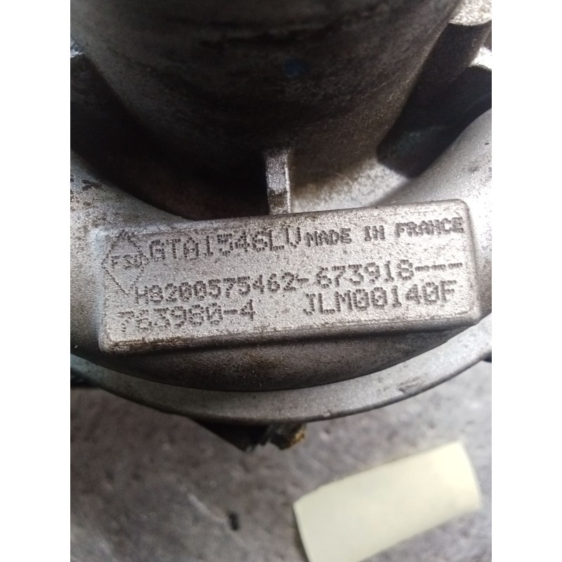 Recambio de turbocompresor para renault megane ii sedán (lm0/1_) 1.9 dci referencia OEM IAM GTA1546LV H8200575462  Recambio de turbocompresor para renault megane ii sedán (lm0/1_) 1.9 dci referencia OEM IAM GTA1546LV H8200575462