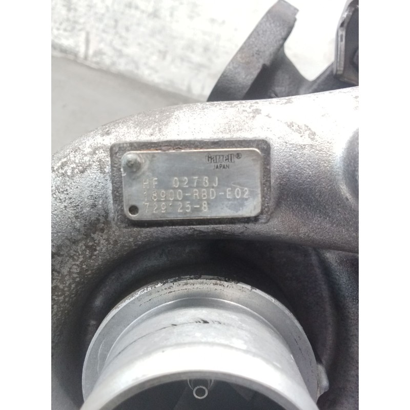 Recambio de turbocompresor para honda accord vii (cl, cn) 2.2 i-ctdi (cn1) referencia OEM IAM 18900RBDE02 7291258 