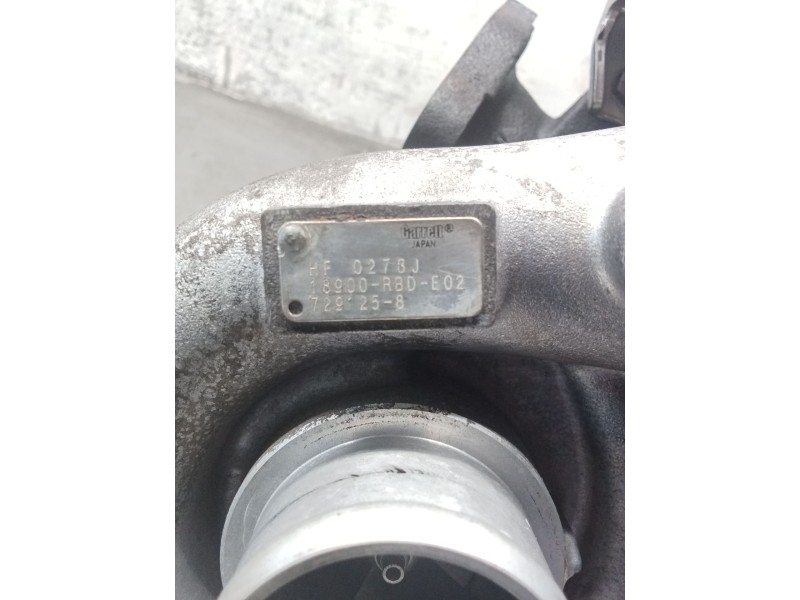 Recambio de turbocompresor para honda accord vii (cl, cn) 2.2 i-ctdi (cn1) referencia OEM IAM 18900RBDE02 7291258 