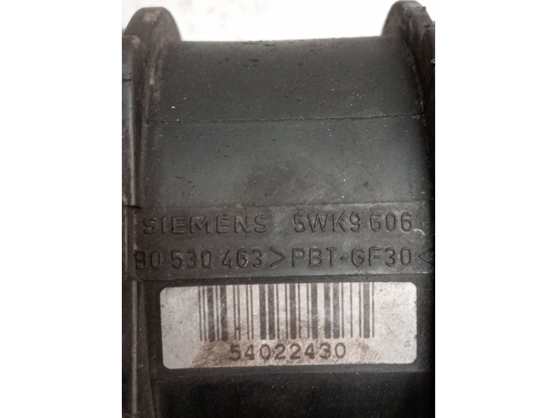 Recambio de caudalimetro para opel astra g hatchback (t98) 1.8 16v (f08, f48) referencia OEM IAM 5WK9606 90530463 