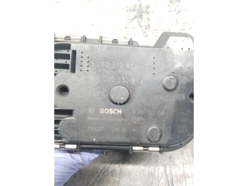 Recambio de caja mariposa para renault megane ii coupé-cabriolet (em0/1_) 2.0 dci referencia OEM IAM 8200330810E H8200330812 BOS