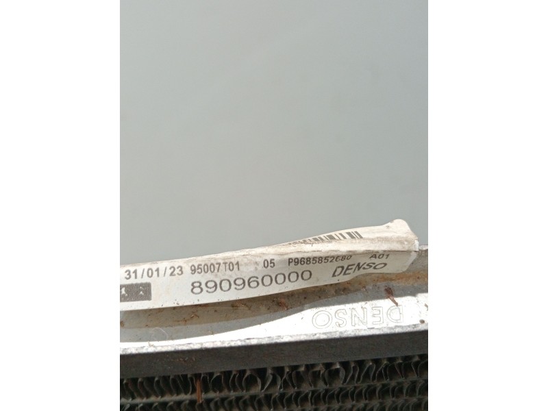 Recambio de radiador agua para citroën c3 referencia OEM IAM 9685852680 890960000 