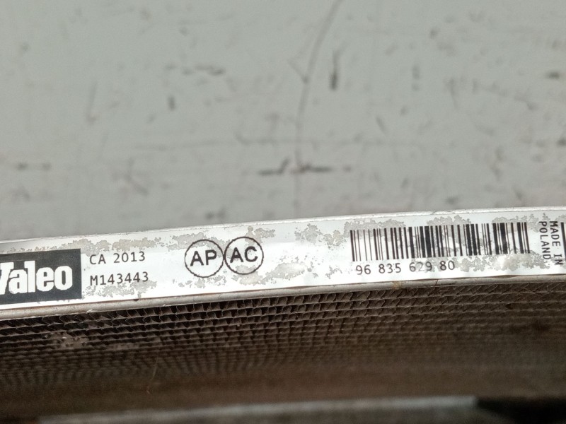 Recambio de condensador / radiador aire acondicionado para citroën c3 referencia OEM IAM 9683562980 M143443 