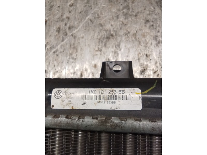 Recambio de radiador agua para volkswagen golf v berlina (1k1) gt sport referencia OEM IAM 1K0121253BB  