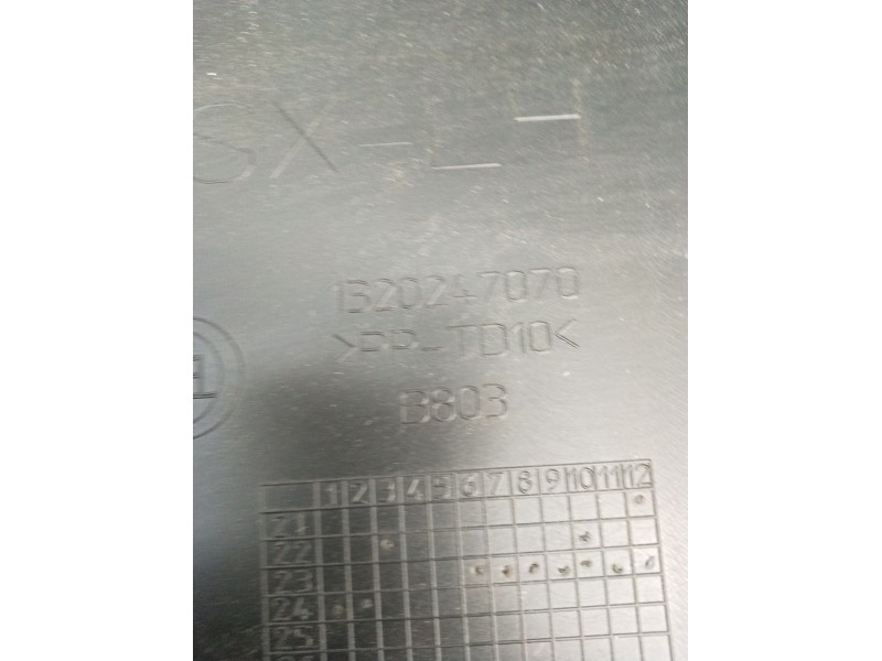 Recambio de molduras traseras para fiat ducato caja cerrada 33 (06.2006 =>) referencia OEM IAM 1320247070 DERECHA 