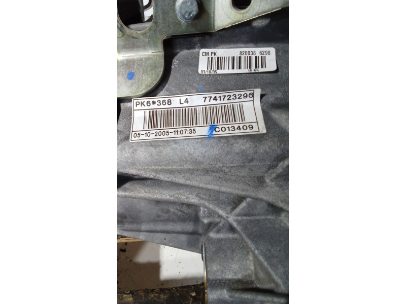 Recambio de caja cambios para renault laguna ii grandtour (kg0/1_) 1.9 dci (kg0g) referencia OEM IAM PK6368 6v C013409