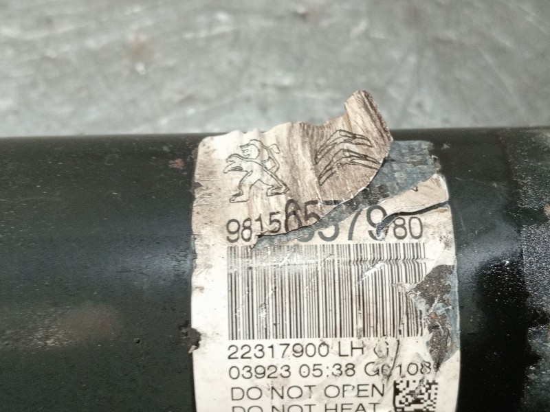 Recambio de amortiguador delantero izquierdo para citroën c3 referencia OEM IAM 98156579880 22317900 