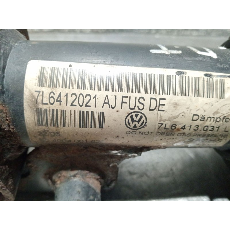 Recambio de amortiguador delantero izquierdo para volkswagen touareg (7la) tdi v6 referencia OEM IAM 7L6412021  