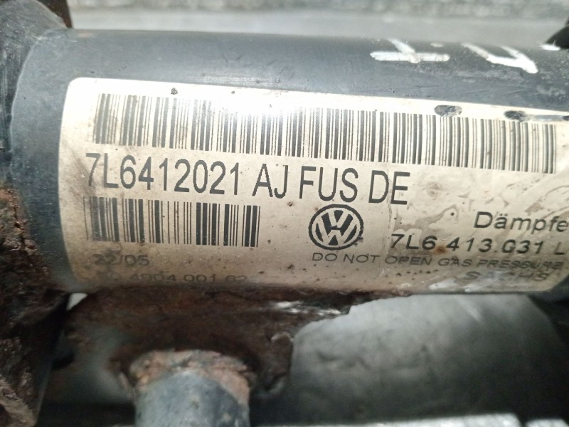 Recambio de amortiguador delantero izquierdo para volkswagen touareg (7la) tdi v6 referencia OEM IAM 7L6412021  