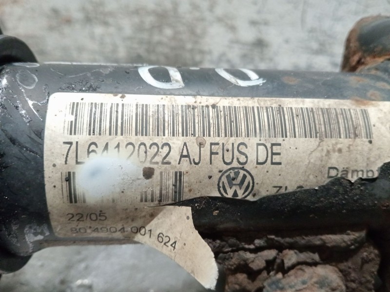 Recambio de amortiguador delantero derecho para volkswagen touareg (7la) tdi v6 referencia OEM IAM 7L6412022  