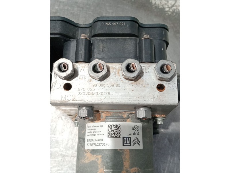 Recambio de abs para citroën c3 referencia OEM IAM 0265956240 0265297921 9808055980