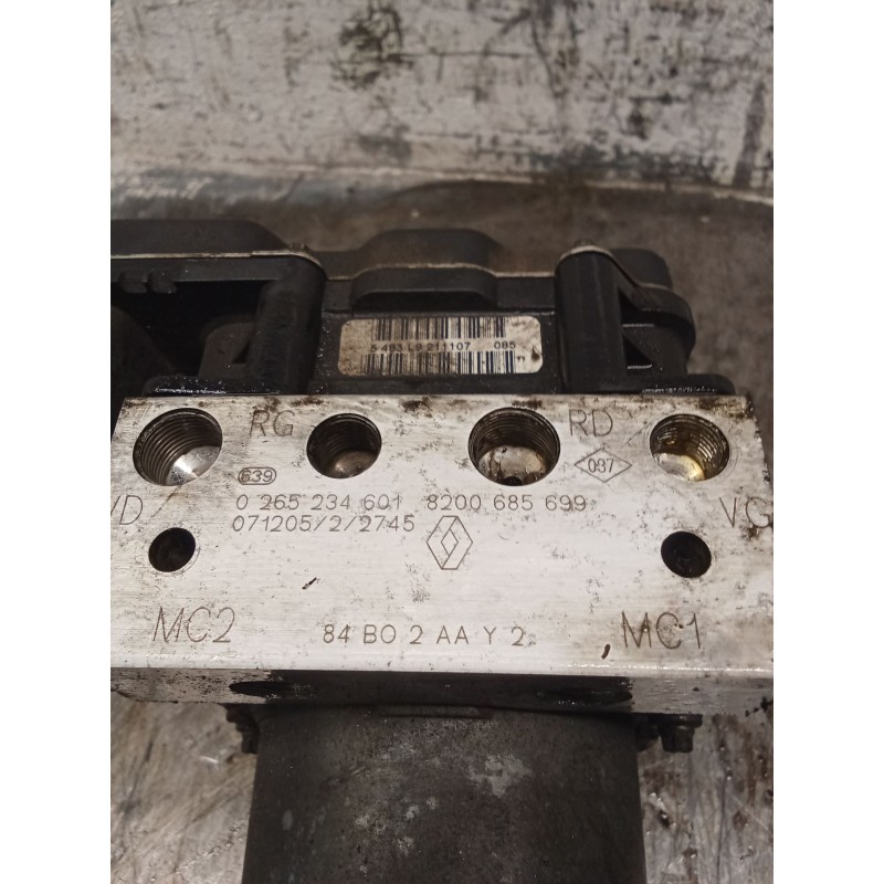 Recambio de abs para renault megane ii (bm0/1_, cm0/1_) 1.5 dci (bm1e, cm1e) referencia OEM IAM 0265234601 8200685699 0265950728