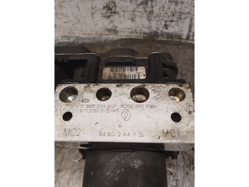 Recambio de abs para renault megane ii (bm0/1_, cm0/1_) 1.5 dci (bm1e, cm1e) referencia OEM IAM 0265234601 8200685699 0265950728