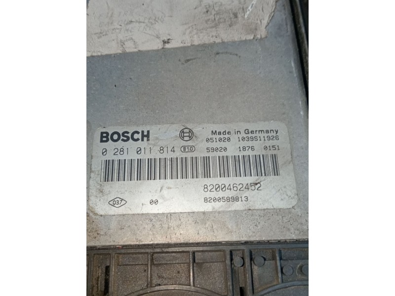Recambio de centralita motor uce para renault megane ii coupé-cabriolet (em0/1_) 2.0 dci referencia OEM IAM 0281011814 820046245