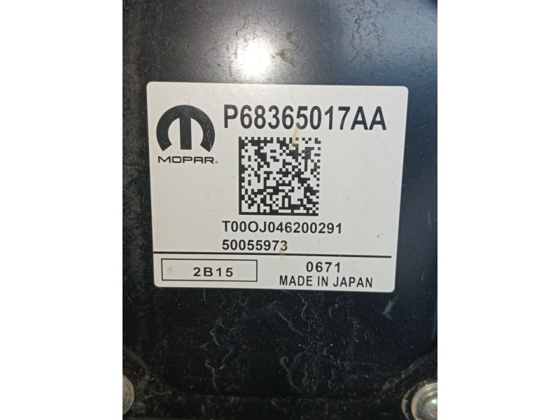 Recambio de centralita cambio automatico para jeep renegade referencia OEM IAM P68365017AA T00OJ046200291 