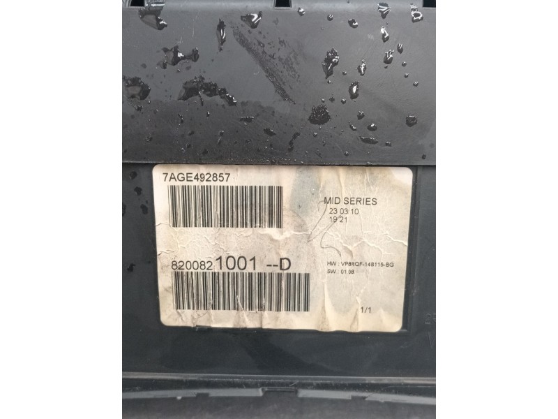 Recambio de cuadro instrumentos para renault clio grandtour dynamique referencia OEM IAM 8200821001D  