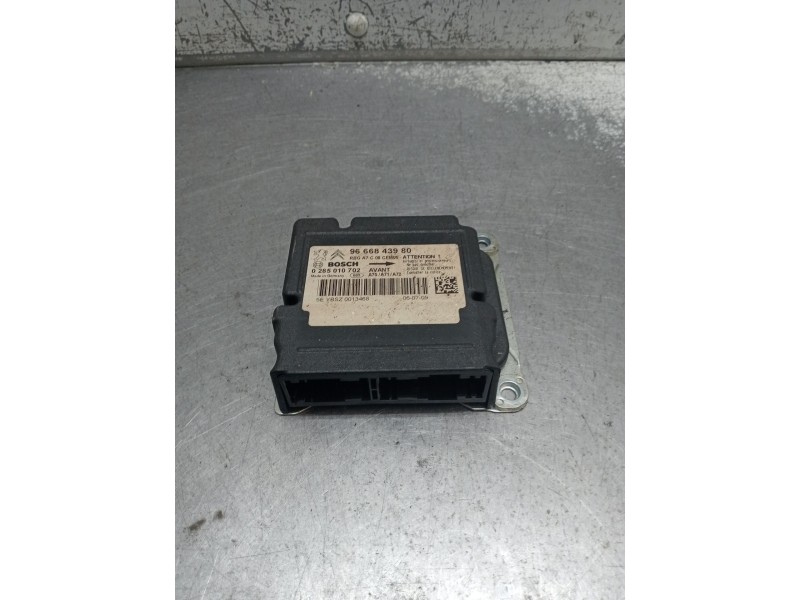 Recambio de centralita airbag para peugeot 207/207+ (wa_, wc_) 1.4 hdi referencia OEM IAM 9666843980 0285010702 