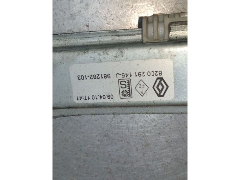 Recambio de elevalunas delantero izquierdo para renault clio grandtour dynamique referencia OEM IAM 8200291145J 5P 981282103