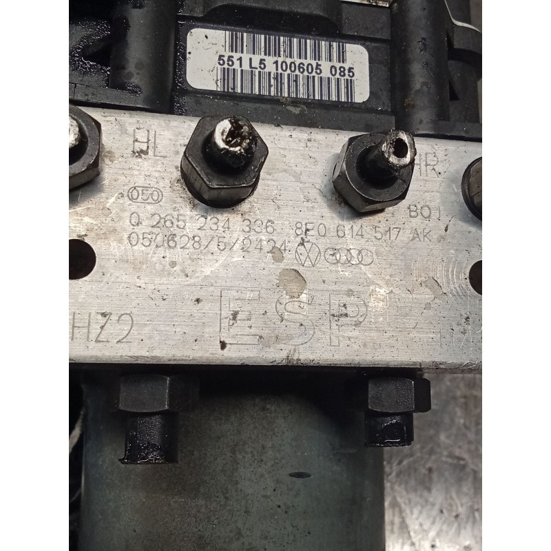 Recambio de abs para audi a4 b7 avant (8ed) 2.0 tdi 16v referencia OEM IAM 8E0910517D012 8E0614517AK 0265324336 8E0614517AK 0265