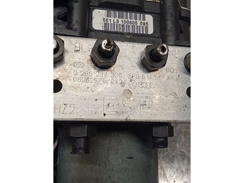 Recambio de abs para audi a4 b7 avant (8ed) 2.0 tdi 16v referencia OEM IAM 8E0910517D012 8E0614517AK 0265324336 8E0614517AK 0265