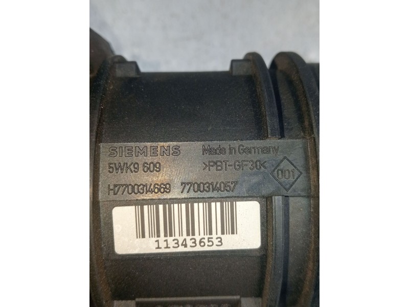 Recambio de caudalimetro para renault laguna ii grandtour (kg0/1_) 1.9 dci (kg0g) referencia OEM IAM 5WK9609 H7700314669 7700314