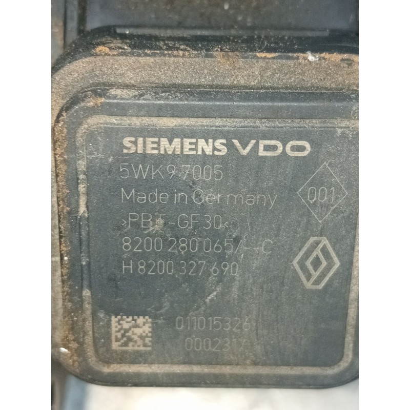 Recambio de caudalimetro para renault megane ii coupé-cabriolet (em0/1_) 2.0 dci referencia OEM IAM 5WK97005 8200280065 H8200327