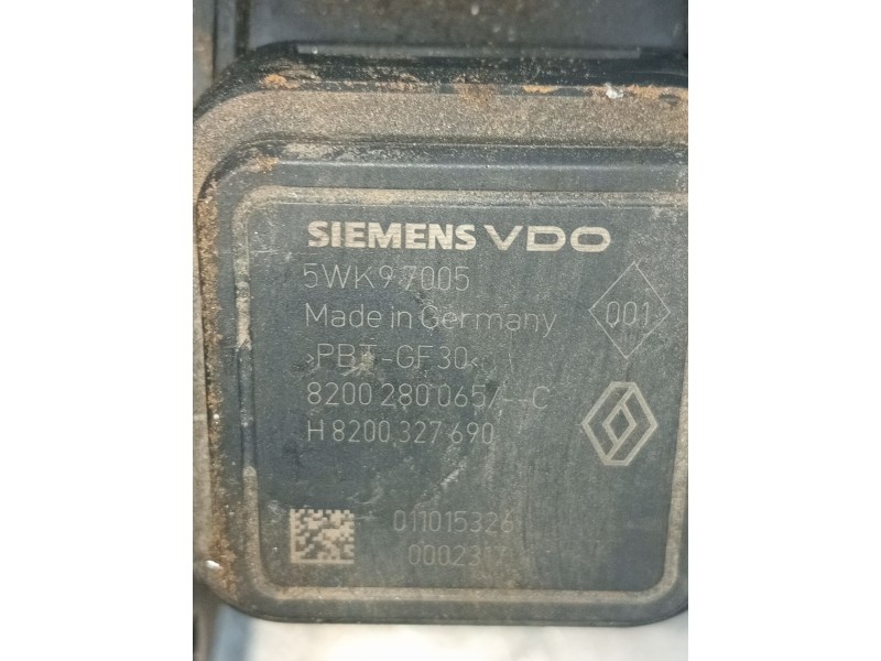 Recambio de caudalimetro para renault megane ii coupé-cabriolet (em0/1_) 2.0 dci referencia OEM IAM 5WK97005 8200280065 H8200327