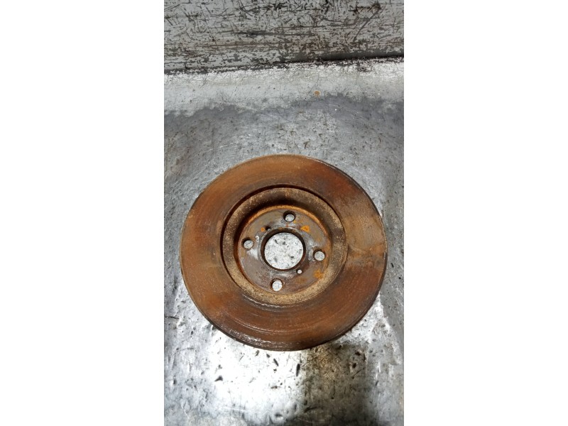 Recambio de disco freno delantero para toyota yaris 1.3 16v cat referencia OEM IAM   
