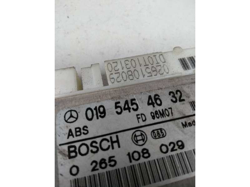 Recambio de centralita abs para mercedes clase c (w202) berlina 1.8 16v cat referencia OEM IAM 0265108029 0195454632 