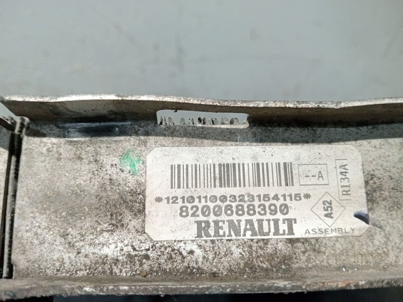 Recambio de radiador agua para renault clio grandtour dynamique referencia OEM IAM 8200688390  