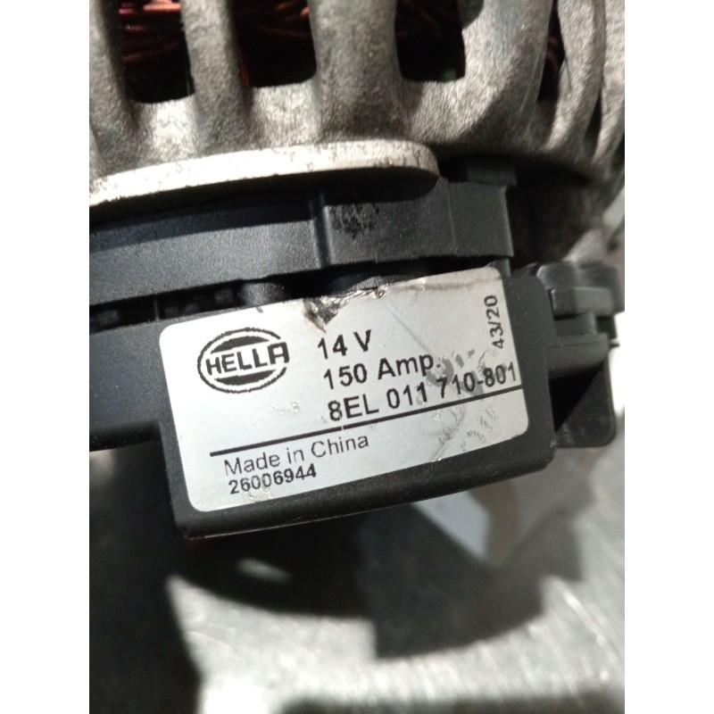 Recambio de alternador para renault grand scénic ii (jm0/1_) 1.9 dci (jm14) referencia OEM IAM 8EL011710801 26006944 